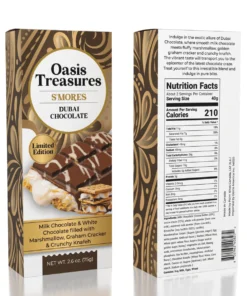 Dubai Schokoriegel Limited Edition S'mores