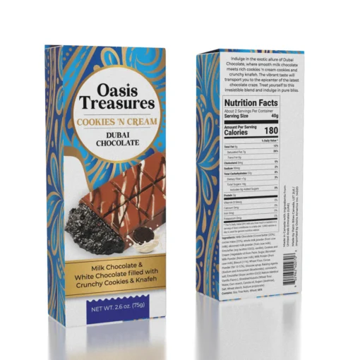 Dubai Schokolade Cookies 'N Cream Online Kaufen